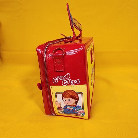 Loungefly Chucky Good Guys Tool Chest Crossbody Bag Halloween Horror Movie NEW - Picture 9 of 14